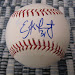Baseball signed by Erik Kratz