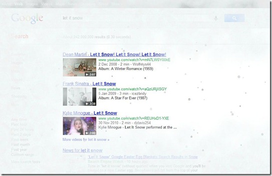 google-let-it-snow