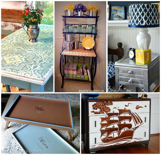 Stenciled Furniture