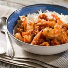 Shrimp with Spicy Creole Sauce