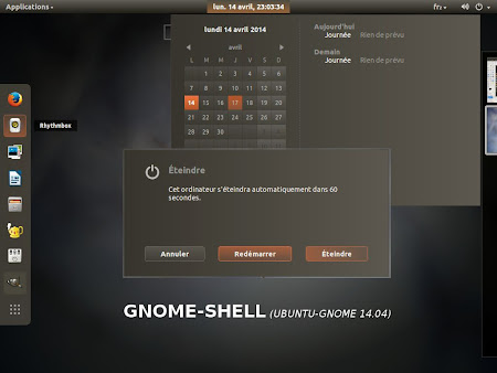 Ambiance Crunchy 14.04 in Ubuntu GNOME