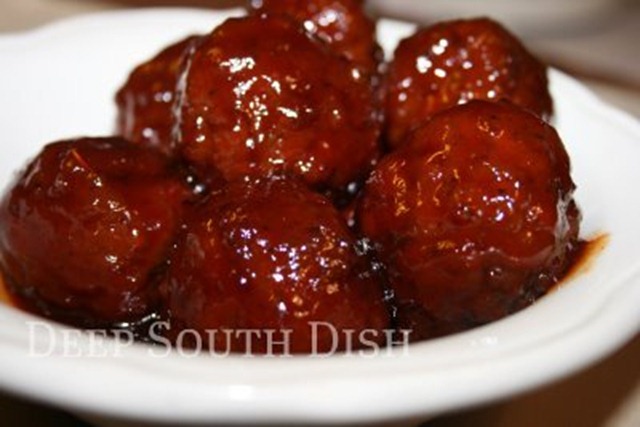 Grape Jelly Cocktail Meatballs