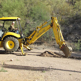 First scoop for electrical trenching 5/13