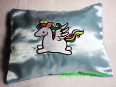 Feel Better Embroidered Pegasus Aromatheraphy Sleep Pillow Feel Better Embrodiered Pegasus Herbal Dream Pillow