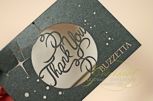 Laser cutting is definitely the hot trend with wedding invitations