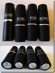 kiko creamy lipstick 393.394.396 kiko creamy lipstick 393.394.396