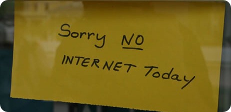 No Internet