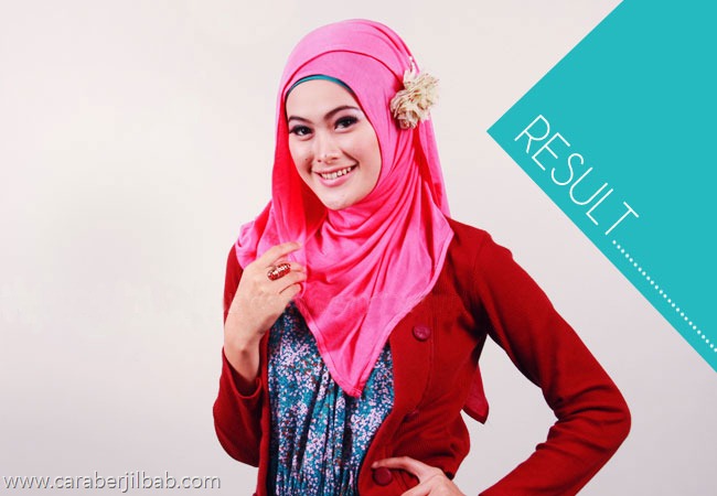 Cara memakai jilbab pahsmina kaos Cara memakai jilbab pahsmina kaos