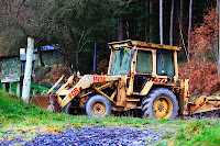 Old bulldozer for hire