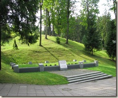 cimetiere des soldats de la grande armée à antakalnis