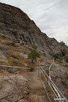 Pathway leading up to the top of Sulayman Too