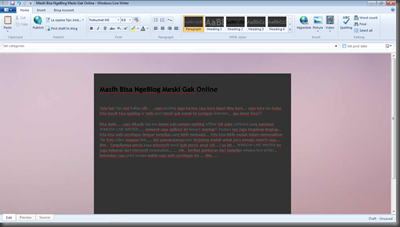 Cara Blogging offline Cara Blogging offline