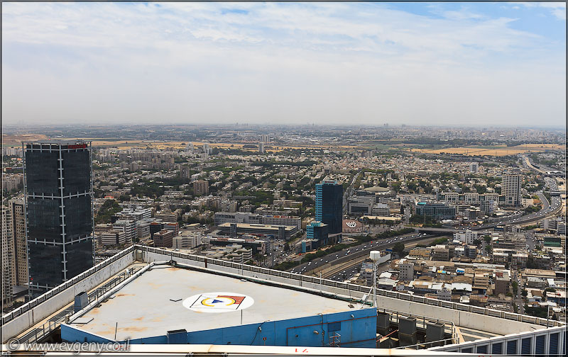 il/Дома изнутри: На крыше Азриэли (20110520 ta azrieli 013 4020)