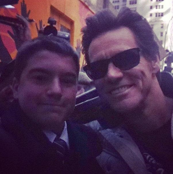 Kiszúrva Jim Carrey A csodálatos pókember 2 forgatásán