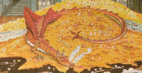 Dragão Smaug O Hobbit Dragão Smaug O Hobbit