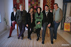 Josefina Robirosa, Javier Iturrioz, Isabelle Firmin Didot, Mariana Dappiano, Marcelo Senra y Benito Fernández. Gentileza: Spazio Sumampa.