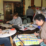 foto 1. regiodag kantkringen Thema bobbin Lace door Karin mrt. 2006 in tennishal Horst.jpg