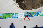 Thomas Morgenstern celebrating his jump