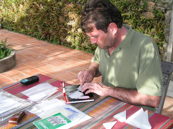 Henrik Bloch. Hotel Esmeralda (1800 m), Coroico (Bolivie), 10 janvier 2004. Photo : J. F. Christensen