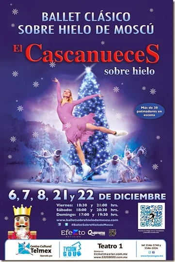 cartelera de fechas y horarios del cascanueces sobre hielo ballet de moscu 2013