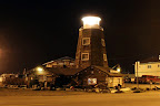 Burning bright through the night.  Helping local Mariners and patrons find their way home.