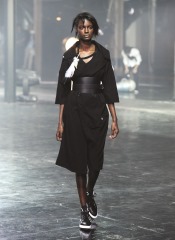 A model walks the runway at the Y-3 Spring/Summer 2014 show during Mercedes-Benz Fashion Week on September 8, 2013 in New York City. A model walks the runway at the Y-3 Spring/Summer 2014 show during Mercedes-Benz Fashion Week on September 8, 2013 in New York City.
