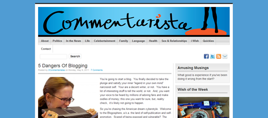 5 Dangers Of Blogging  Commentarista