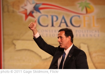 'Rick Santorum' photo (c) 2011, Gage Skidmore - license: http://creativecommons.org/licenses/by-sa/2.0/