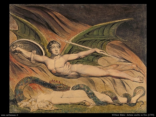 He Whose Gates Are Opened In Those Regions Of The Body, William Blake