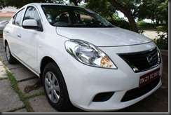 nissan sunny close up