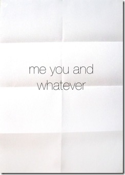 me and you me and you