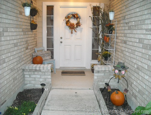Our Fall Front Porch 2012