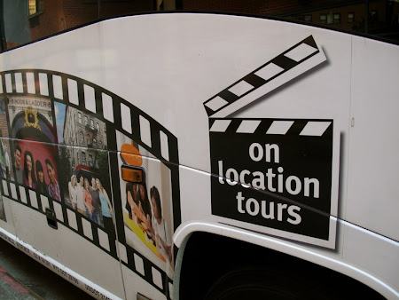 Sex and the City hotspots with On Location Tours: On Location Tours bus.JPG