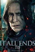 Alan Rickman is Severus Snape - Harry Potter and the Deathly Hallows part 2
