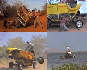 voyage moto insolite 2CV chameau d'acier