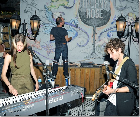 Caroline Polachek, Patrick Wimberly, (Chairlift, Performance), Frank Porcu