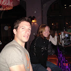 Pinzas and Sarah in Krakow vodka bar.JPG