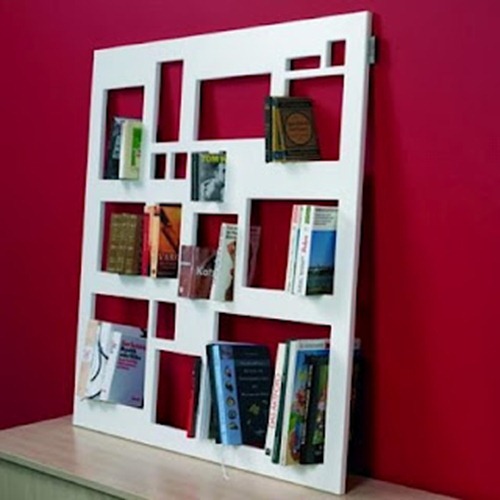 Livros em painel vazado Livros em painel vazado