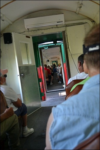 train car interior