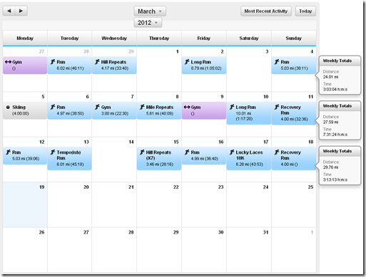 march update march update