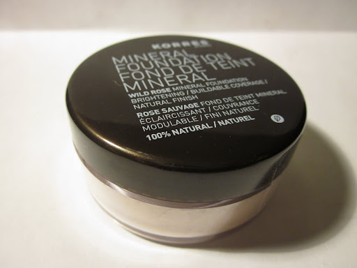 Korres Mineral Foundation Wild Rose Talc-Free Brightening Foundation, SPF 30 ($28.00 for 8.5g)