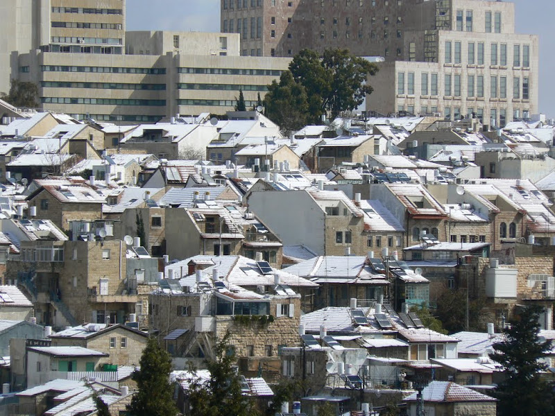 В Иерусалиме снег!!!!