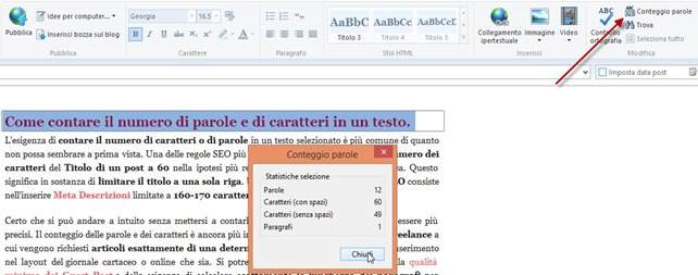 conteggio-parole-windows-live-writer