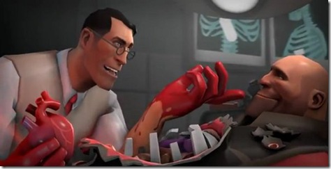 team fortress 2 meet the medic outtakes