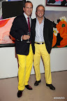 Javier Iturrioz y Santiago Terramagra, director de Santino, compartieron el look.