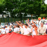 Caminata del 1ero mayo en Caracas