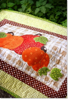 Pumpkin quilt