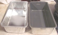 loaf pans teflon and not