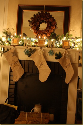 Faux fireplace