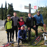 Pujada al Coll de la Ventosa en carretera Pujada al Coll de la Ventosa en carretera